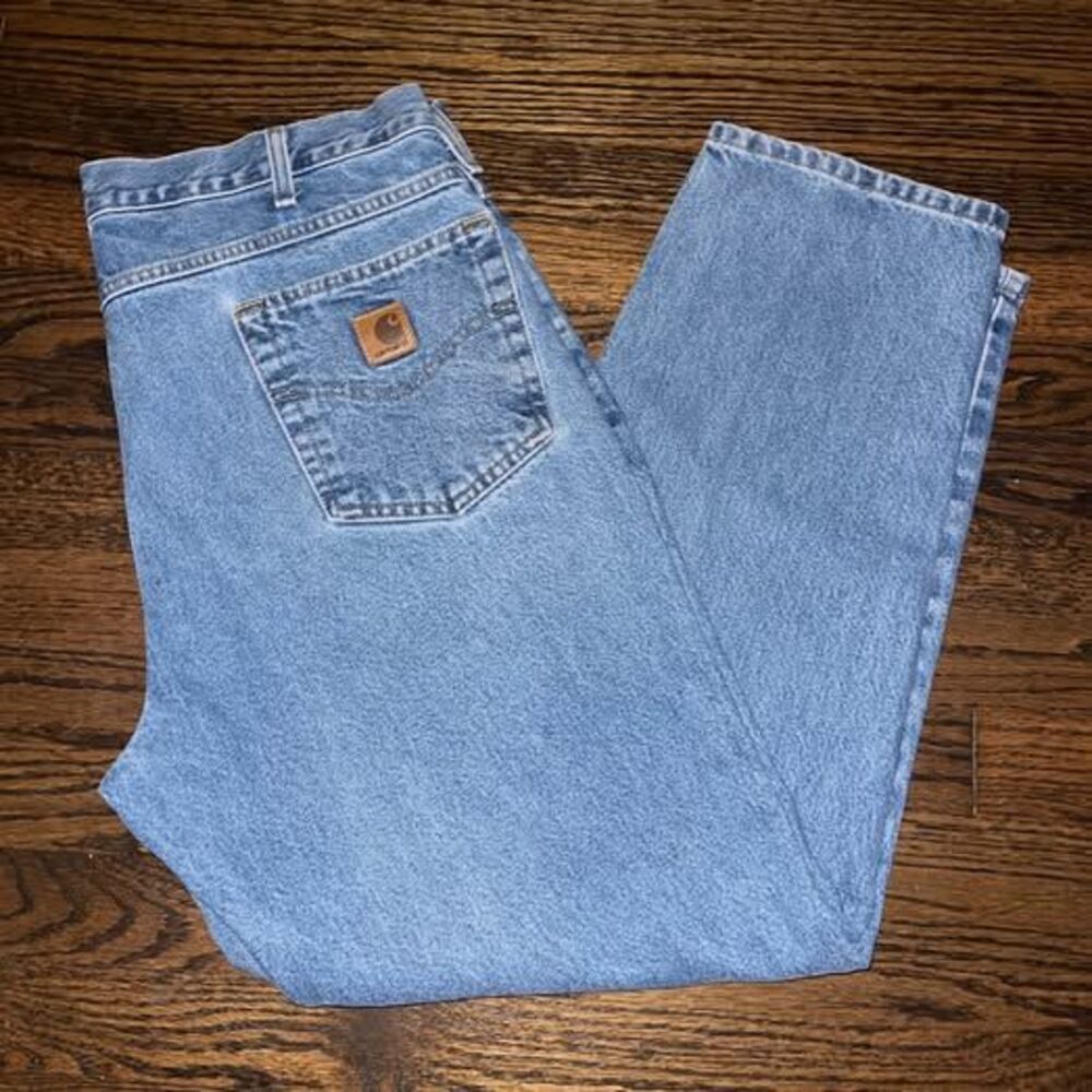 Carhartt 38x30 Men’s Jeans Medium Wash Relaxed Fit